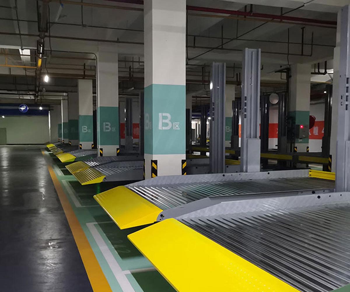 2層簡易升降類停車立體車庫價(jià)格