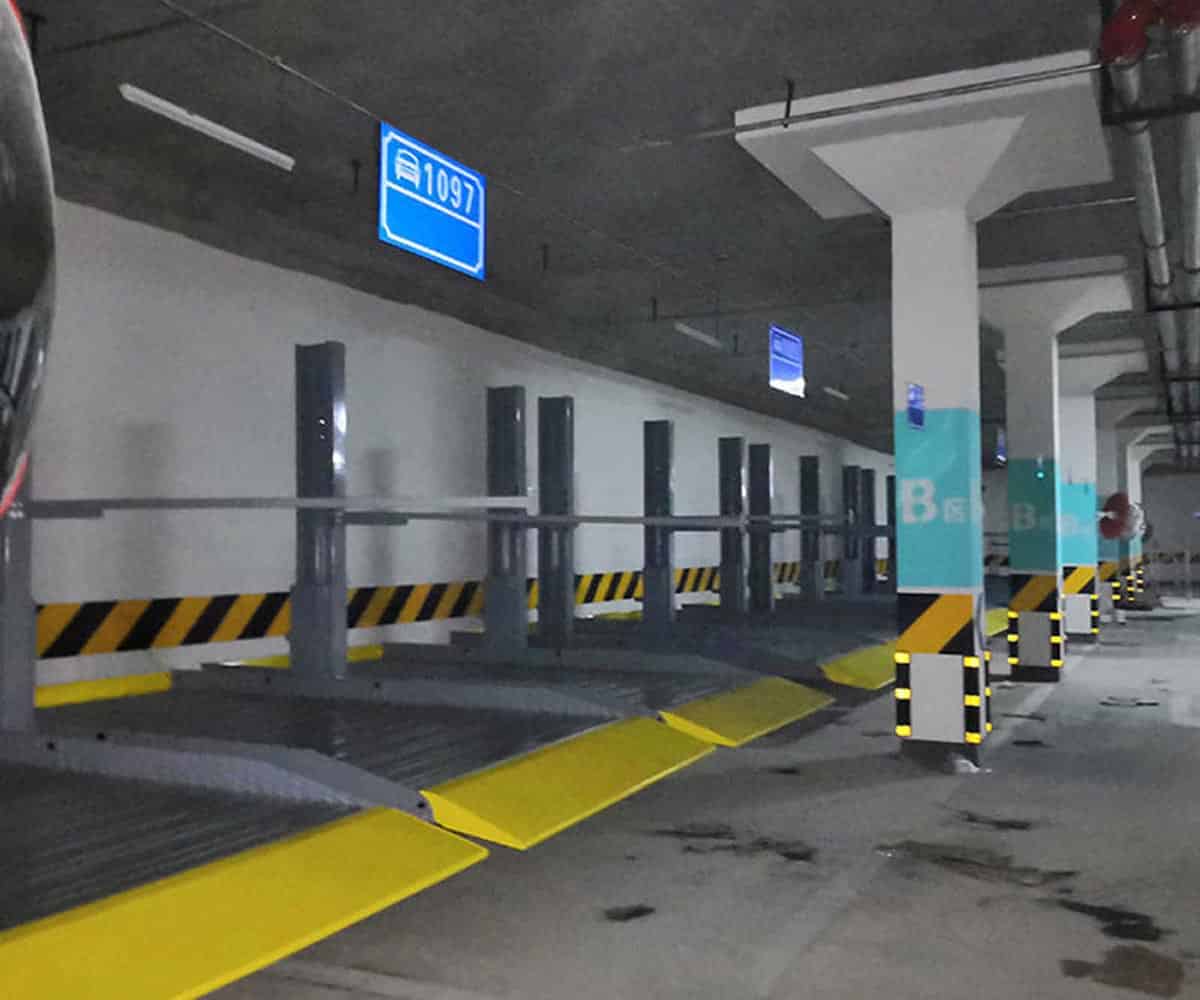 雙柱簡易升降機械立體車庫回收.jpg