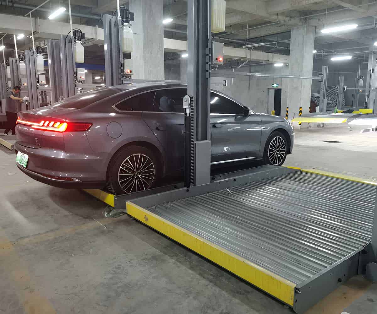 橫移式立體停車位的結構化流程管理