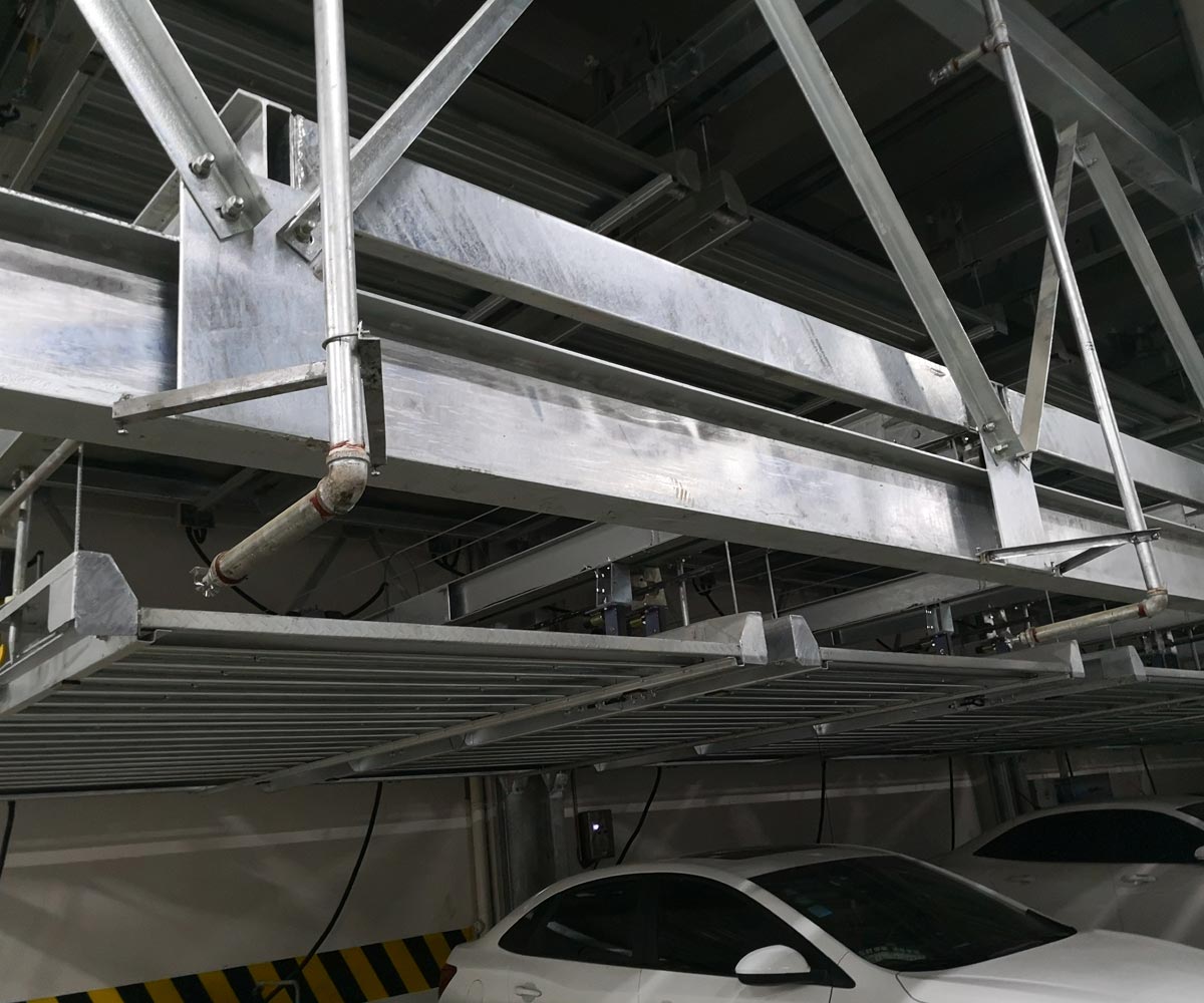 二層PSH型機(jī)械立體車庫